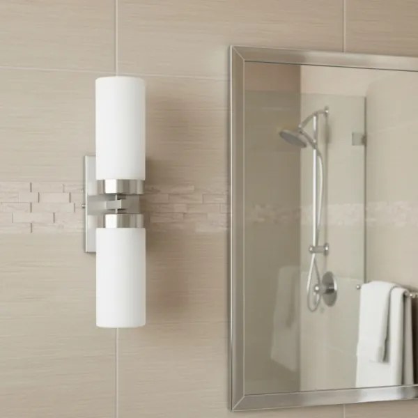 Brilagi - Kúpeľňové nástenné svietidlo RAY 2xE14/40W/230V IP44