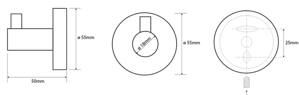 SAPHO XS201 X-Steel háčik, brúsená nehrdzavejúca oceľ