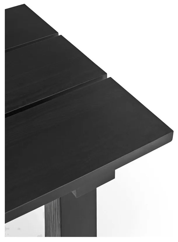 Jedálenský stôl s doskou z borovicového dreva 100x180 cm Banda – Teulat