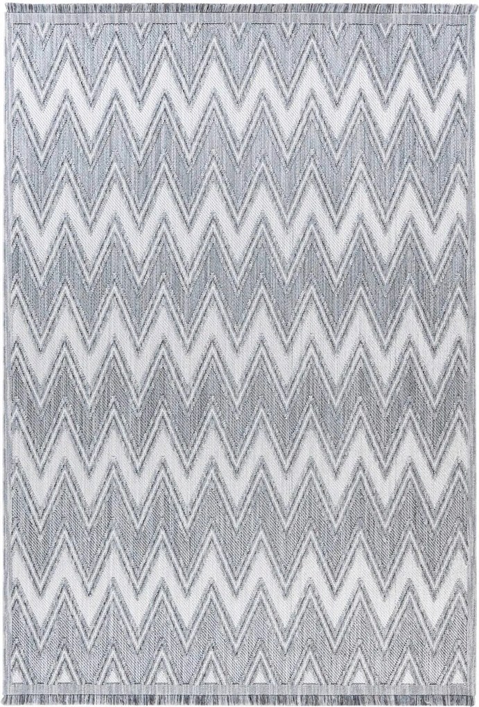 XXXLutz KOBEREC, 160/230 cm sivá, biela - Online Only bytové doplnky - 005937088803