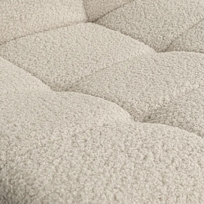 Jedálenská stolička DENVER boucle, čierna / béžová