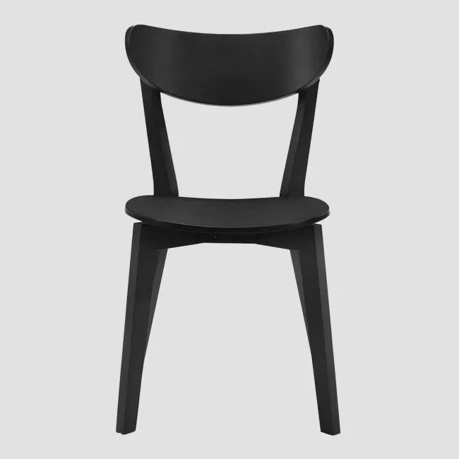 Set dvoch jedálenských stoličiek VIERI čierne 718137