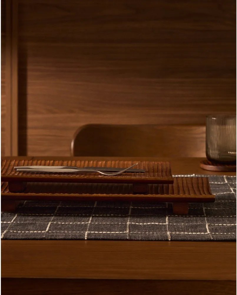 Servírovacia drevená tácka 15x38 cm Rommu – Kave Home