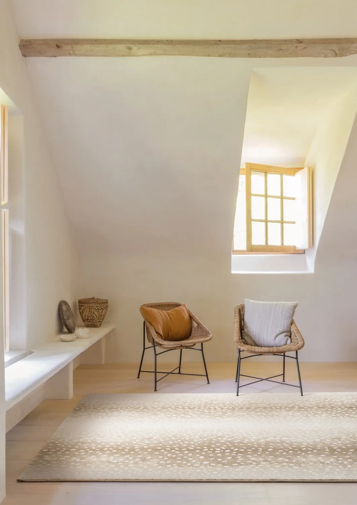 Osta, Kusový koberec Piazzo 12265 100, 200x290, béžová, chodba / predsieň