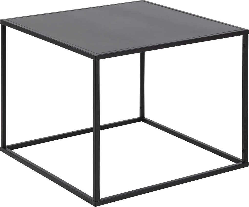 Elegantný konferenčný stolík Addax, 60 cm, čierna