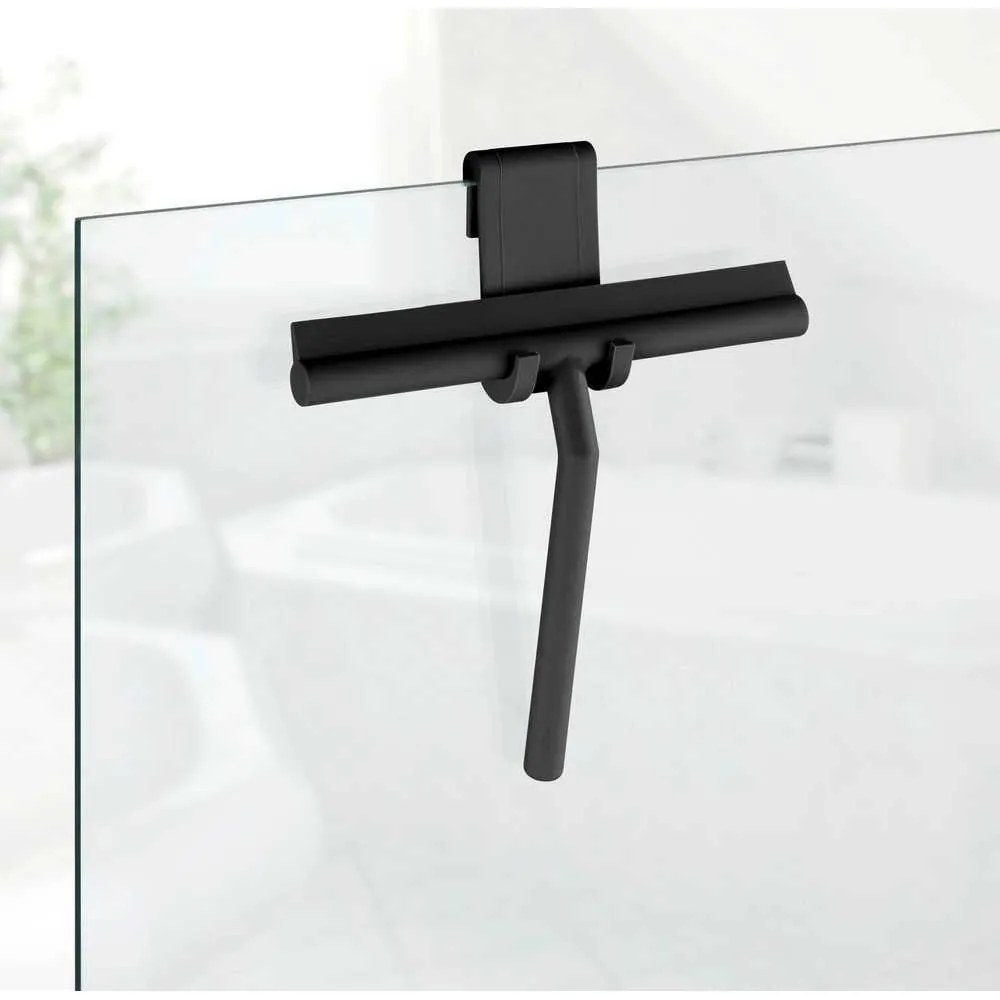 Čierna závesná samodržiaca kovová súprava doplnkov do kúpeľne Classic – Wenko