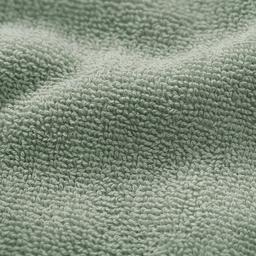 Goldea bavlnený froté uterák / osuška soft bez bordúry – šalviový 70 x 140 cm