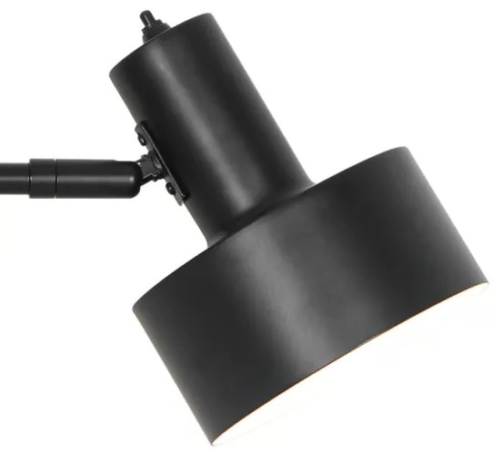 Nordlux - Lampa s klipom MATIS 1xE27/15W/230V čierna