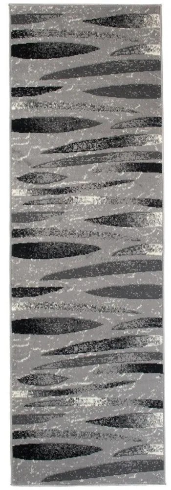 Kusový koberec PP Omin šedý atyp 70x300cm