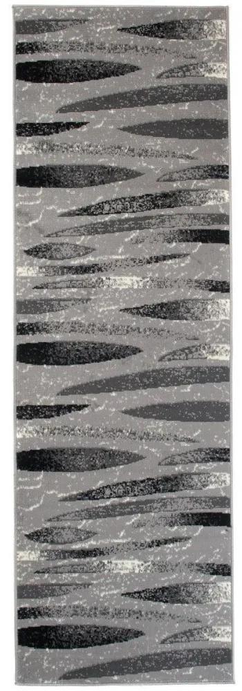 Kusový koberec PP Omin šedý atyp 80x200cm