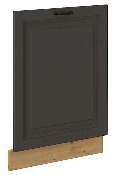 Kuchynské dvierka k vstavanej umývačke riadu Retroline ZM 713 x 596, Farby: dub artisan / grafit