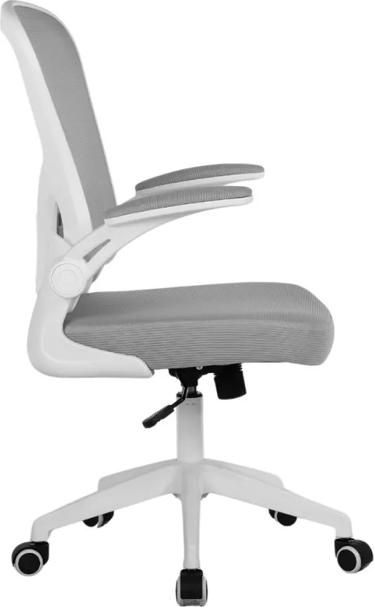 Detská otočná stolička Neoseat LEXI — látka, sivá