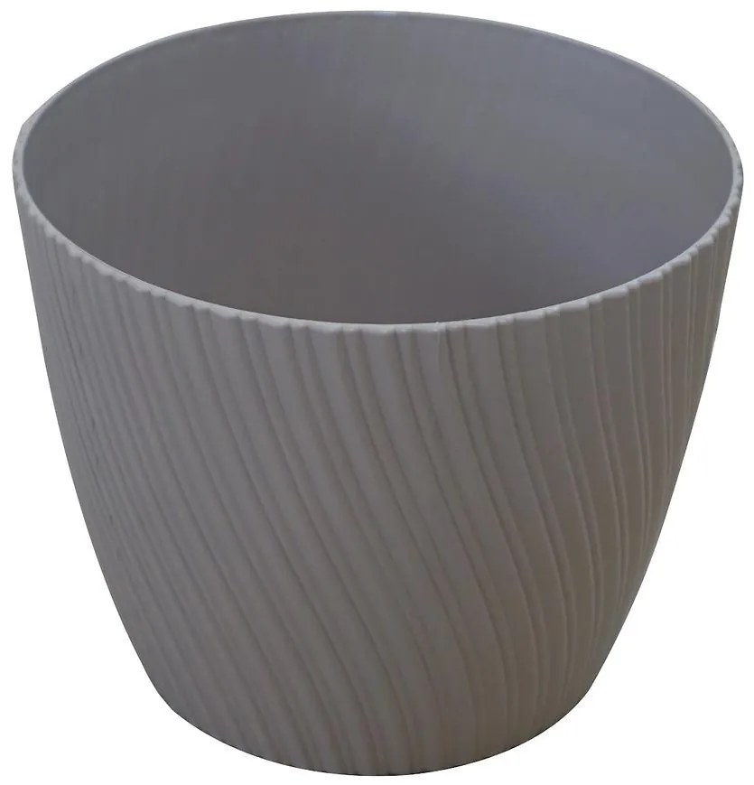 Kvetináč Mika 17 cm taupe