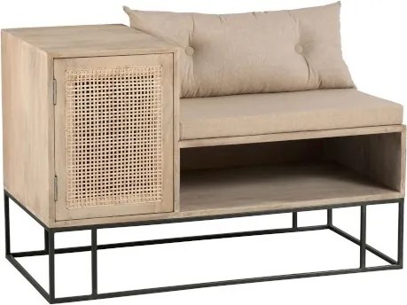 Lavica s odkladacím priestorom Woven - 100 * 50 * 65cm