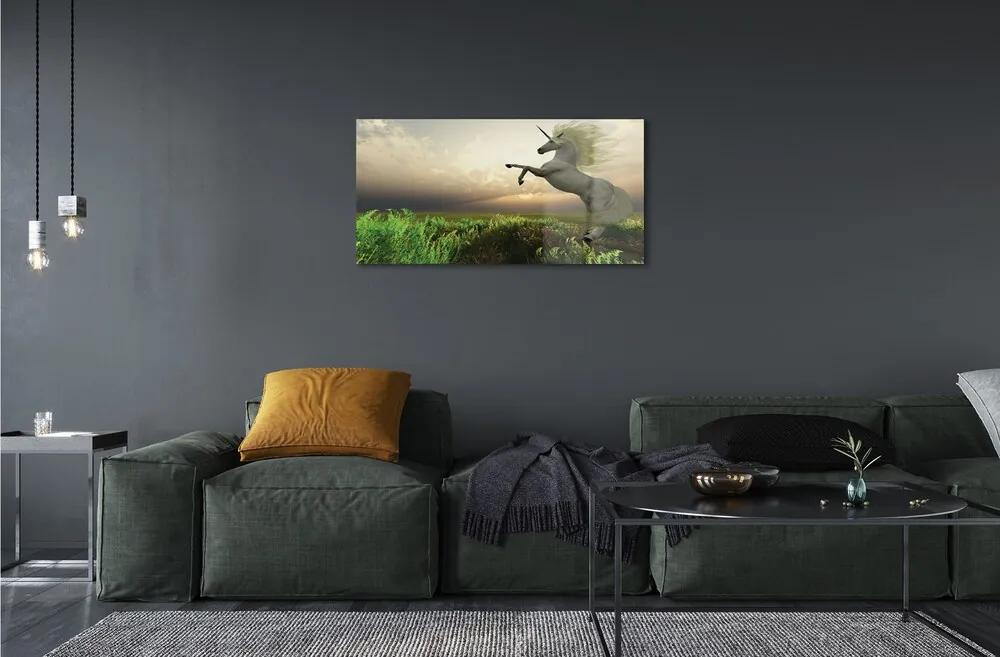 Sklenený obraz Unicorn Golf 125x50 cm