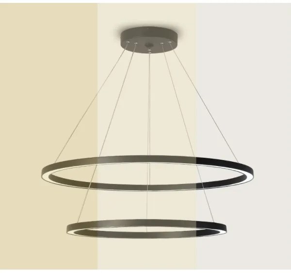 Immax NEO 07158-B80-60 - LED Stmievateľný luster FINO LED/93W/230V Tuya čierna + DO