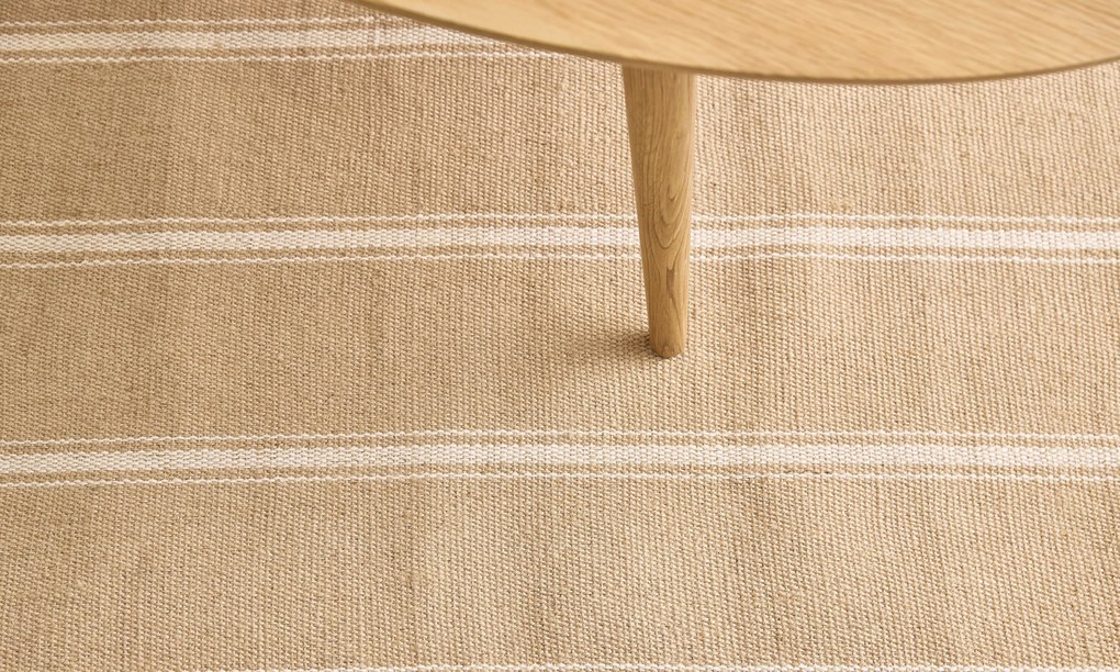 Ručne viazaný kusový koberec Hollis J 13 Natural, 120x170, béžová, chodba / predsieň, Diamond Carpets India