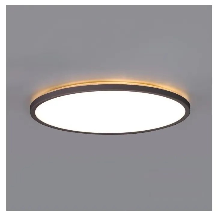 LED kúpeľňové stropné svietidlo NIVERA LED/32W/230V IP54 pr. 42 cm čierne