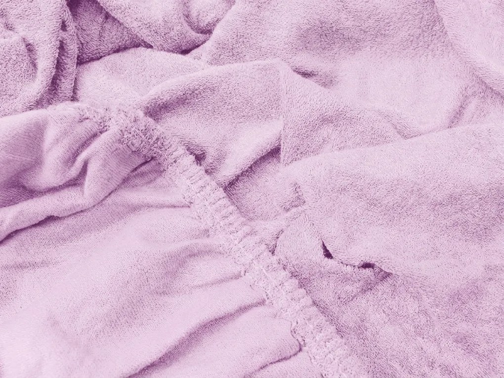 Froté plachta EXCLUSIVE svetlofialová 90x200 cm