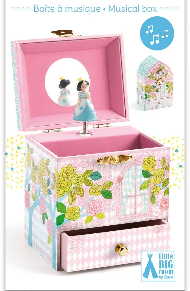 Hracia skrinka - Ruženka