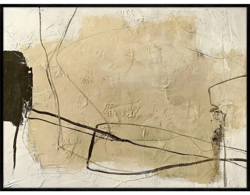 Ručne maľovaný obraz 120x90 cm Cloudline – Malerifabrikken