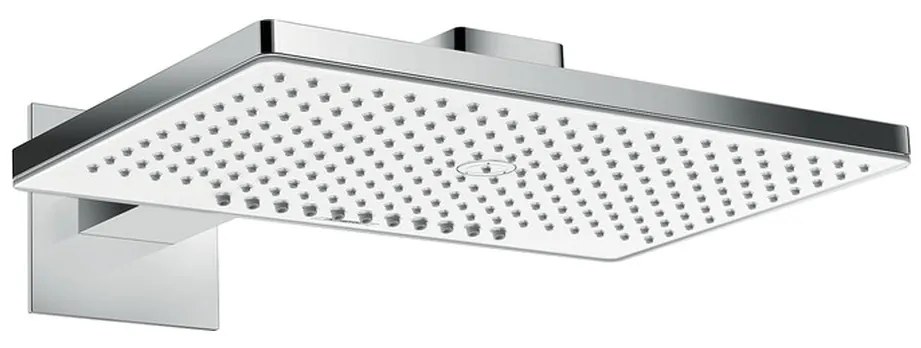 Hansgrohe Rainmaker Select, hlavová sprcha 460 2jet so sprchovým ramenom, biela/chrómová, HAN-24005400