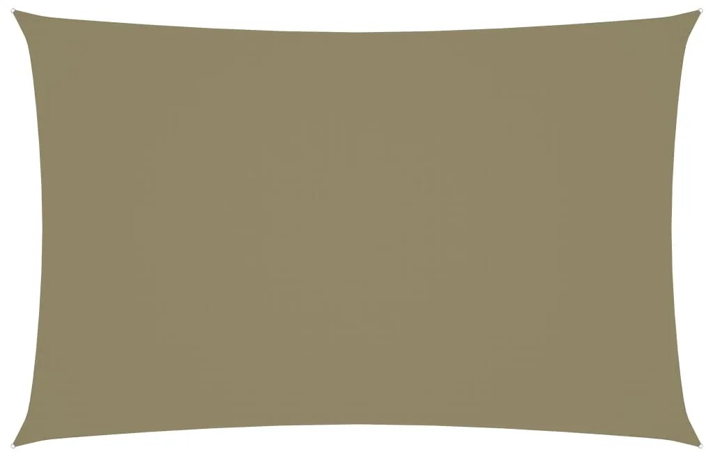 vidaXL Tieniaca plachta, oxford, obdĺžniková 2x5 m, béžová