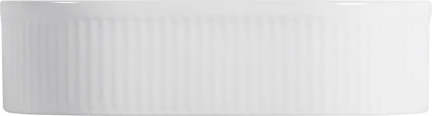 Erga Halle, umývadlo na dosku 490x315x130 mm, biela lesklá, ERG-V03-HALLE49-WH