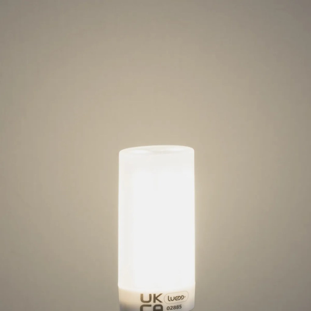 Sada 5 stmievateľných LED žiaroviek G9 s 3-stupňovým stmievaním, opálové, 4,5 W, 500 lm, 4000 K