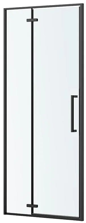 Sprchové dvere ETNA 120x95 cm čierne