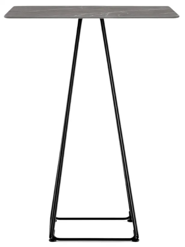 LUNAR 5444 BAR - stolová podnož black