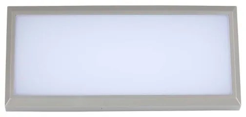 LED Vonkajšie nástenné svietidlo LED/20W/230V 4000K IP65 šedá