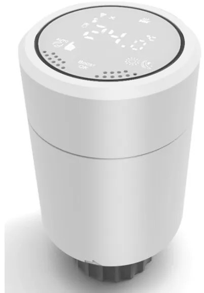 Immax NEO 07732L - Termostatická hlavica 2xAA/3V Tuya