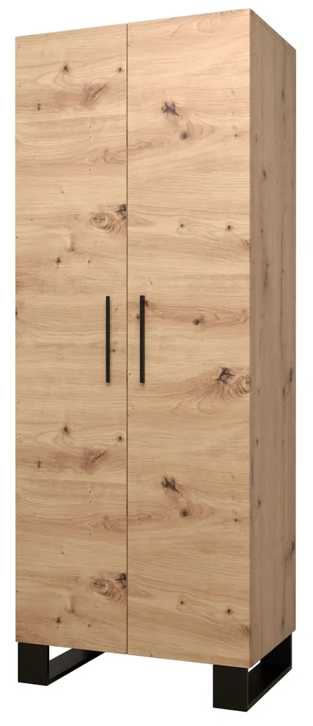 Predsieňová zostava Amanda 6 (dub artisan + modrá). Vlastná spoľahlivá doprava až k Vám domov. 1085907