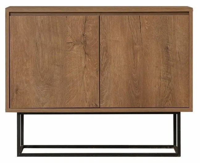 Skrinka Zuri Walnut and Black