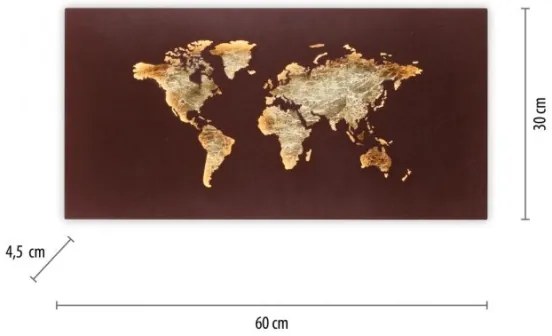 Paul Neuhaus 9056-48 - LED Nástenné dekoračné svietidlo MAP LED/25W/230V 3000K