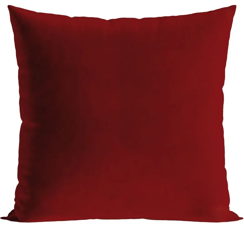 INTERMEDIC SK Obliečka na vankúš Velvet Luskáčik - červený 45x45 cm