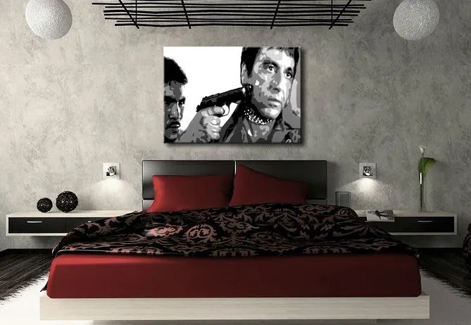 Ručne maľovaný POP Art obraz AL PACINO | rôzne rozmery