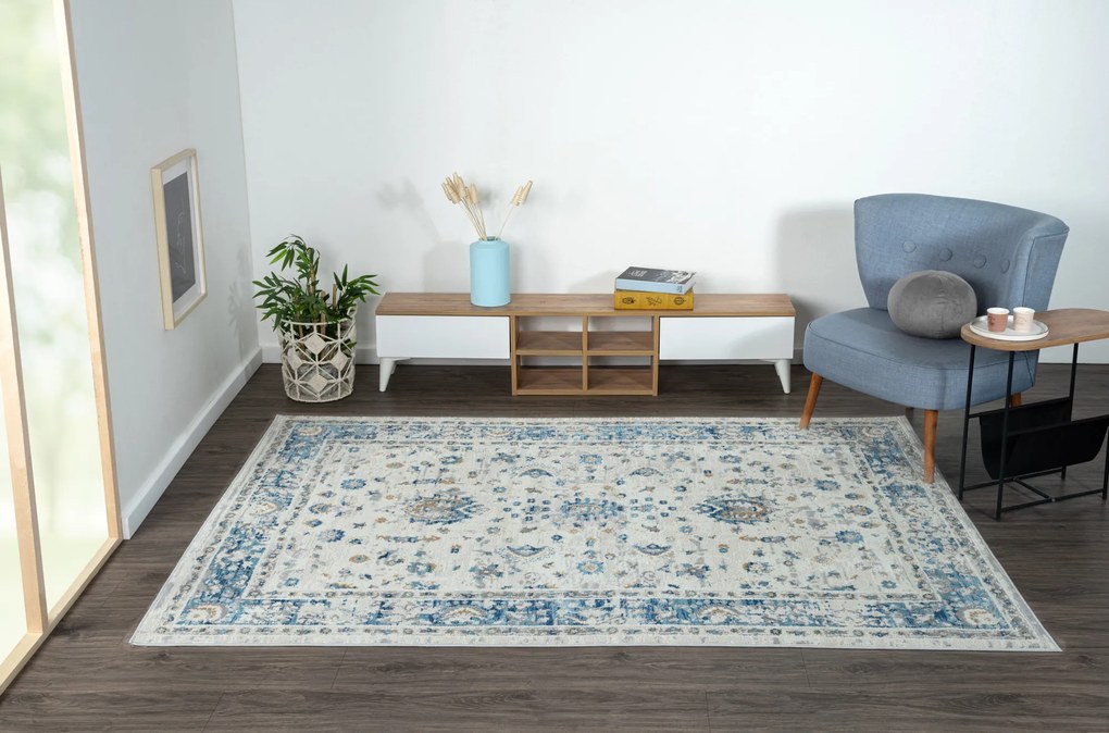 Kusový koberec My Heriz Beige, 80x150, béžová, chodba / predsieň, My Flair