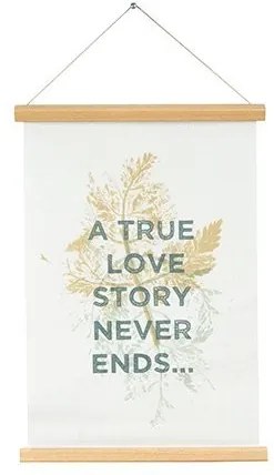Plagát A True Love Story Never Ends 30 × 42 cm