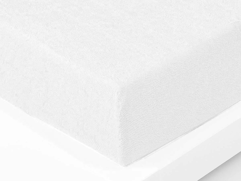 XPOSE® Froté plachta Exclusive - biela 200x200 cm