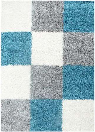 Koberce Breno Kusový koberec LIFE 1501 Turkis, modrá, viacfarebná,160 x 230 cm