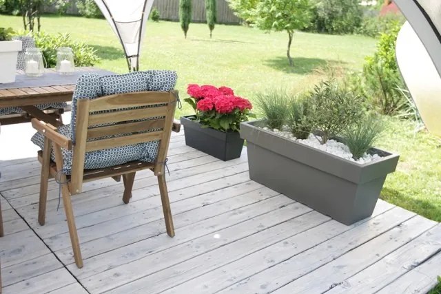 Truhlík SOFTY BASE antracit