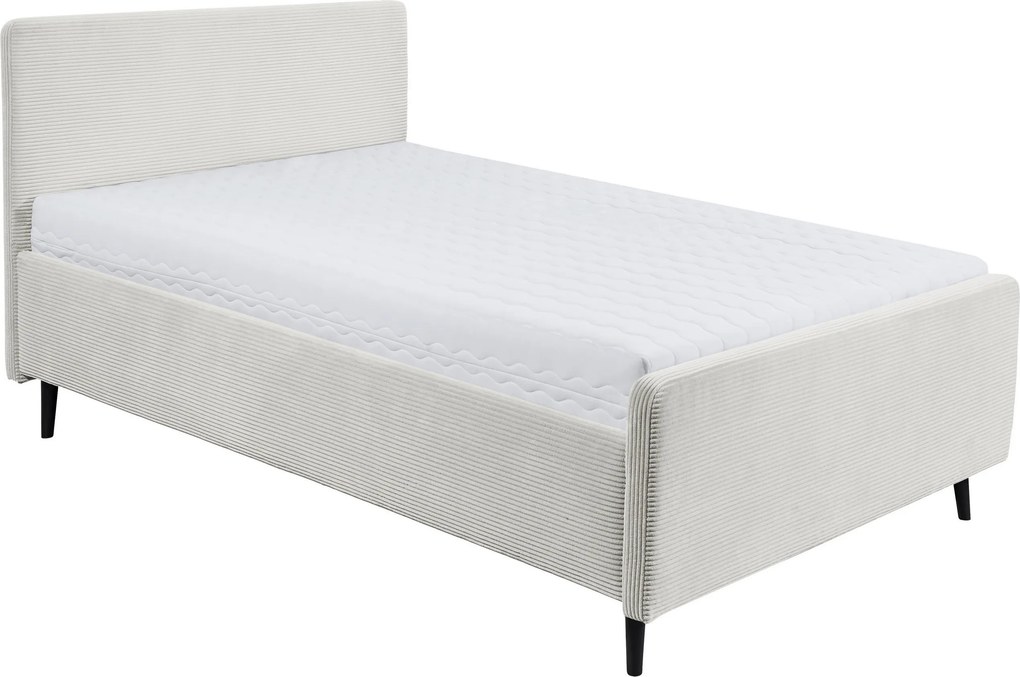 XXXLutz ČALÚNENÁ POSTEĽ, 140/200 cm krémová MID.YOU - Online Only spálne - 002220052707
