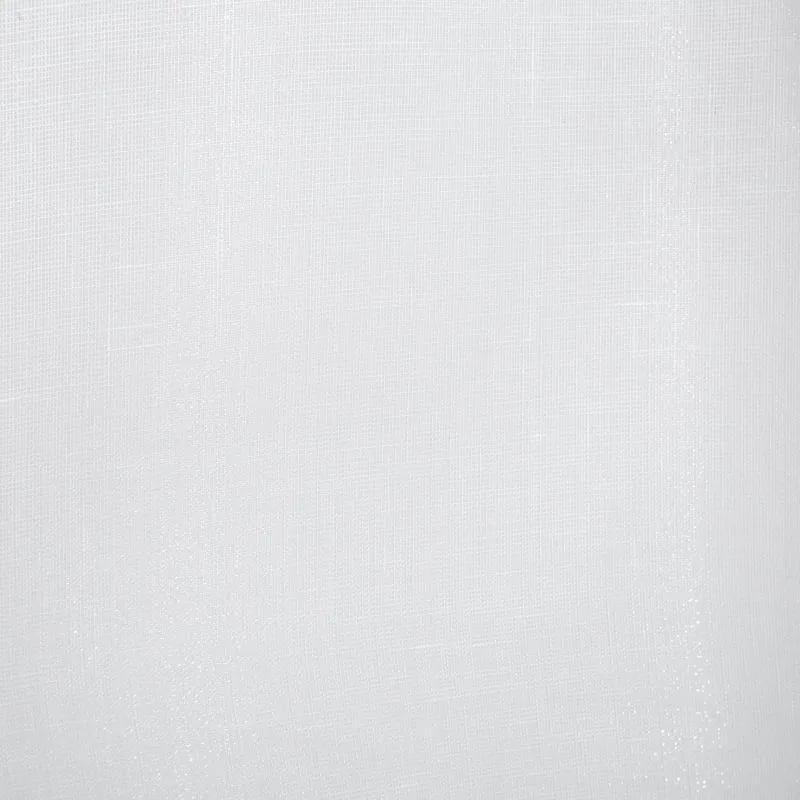 Biela záclona na krúžkoch VIOLA 140x250 cm