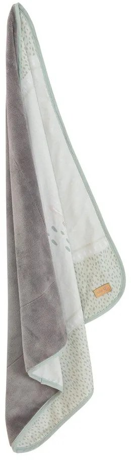 Svetlozelená detská deka z mikroplyšu 80x80 cm Woodland Buddies – Roba