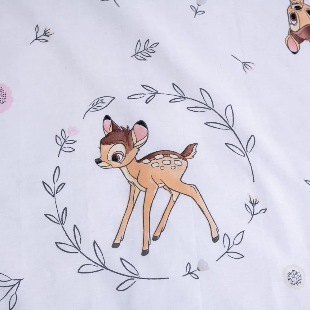 Bavlnené detské obliečky do postieľky 100x135 cm Bambi "Beige" – Jerry Fabrics