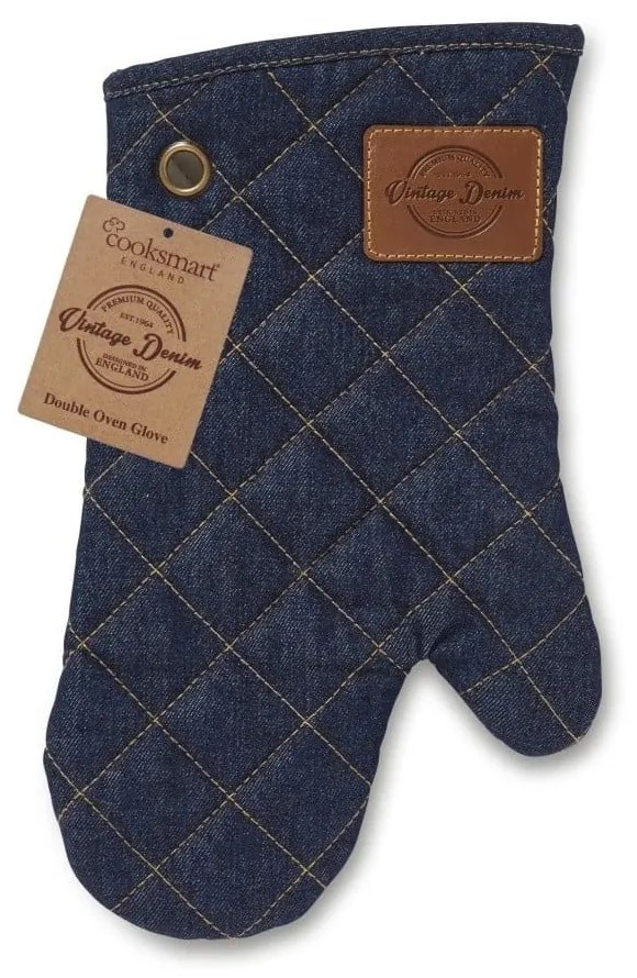 Utierky, zástera a chňapka v súprave 5 ks Oxford Denim – Cooksmart ®