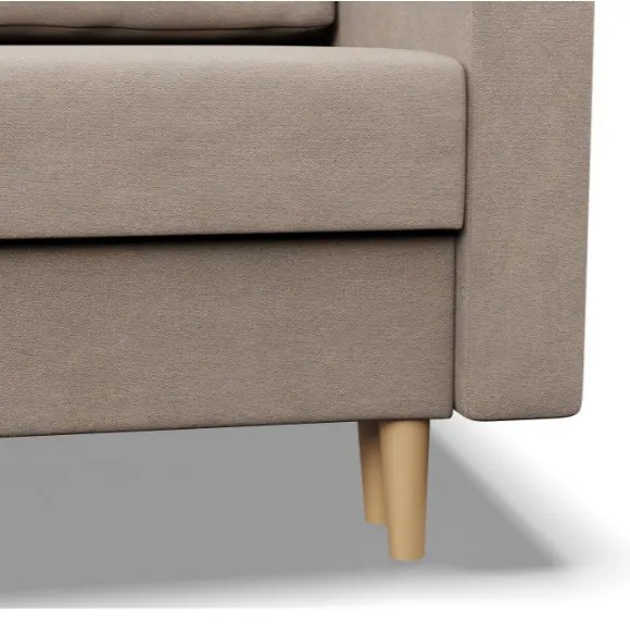 Trojmiestna rozkladacia sedačka BLANK Elegant béžová