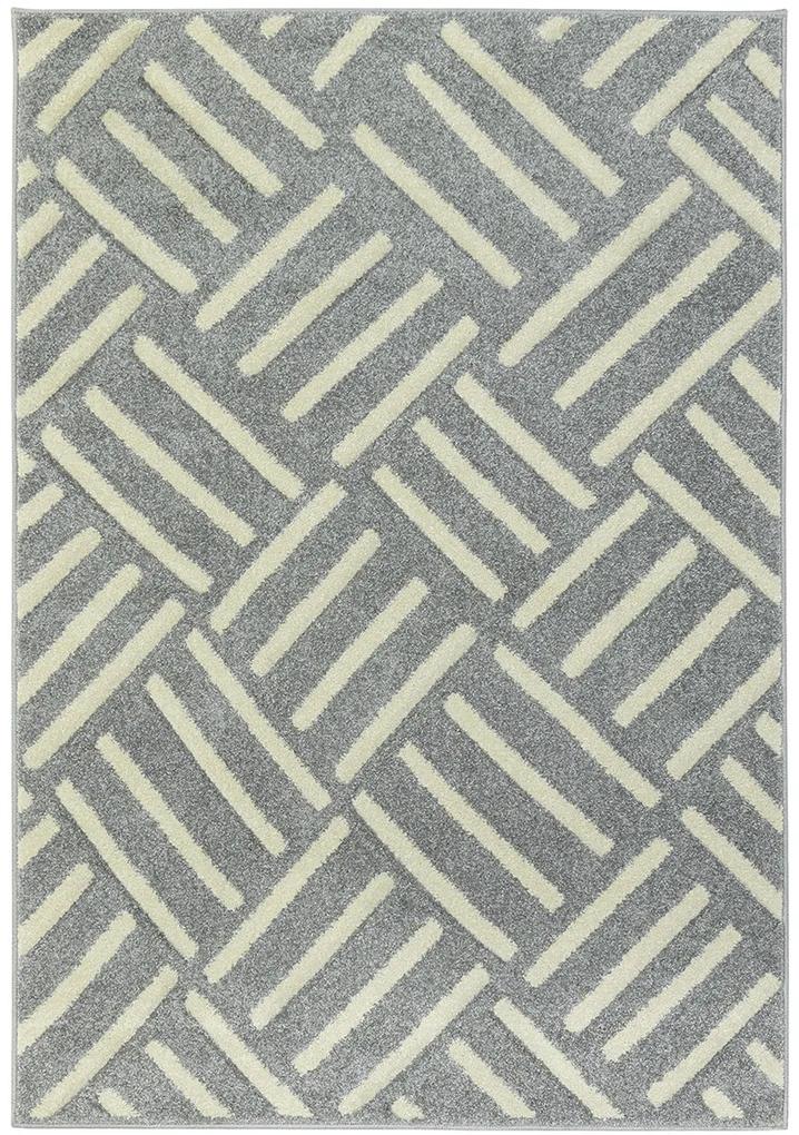 Koberce Breno Kusový koberec PORTLAND 4601/RT4V, viacfarebná,67 x 120 cm